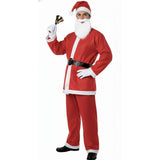Adult Santa Claus Costume Suit - Father Christmas (Xmas Party)