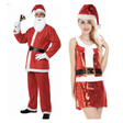 His & Hers Santa & Sequin Dress Couples Costume Set - Christmas Party