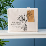 Park Avenue 500TC Natural Bamboo Cotton Bed Sheet Set - Dove (Anti-Wrinkle Satin Finish)