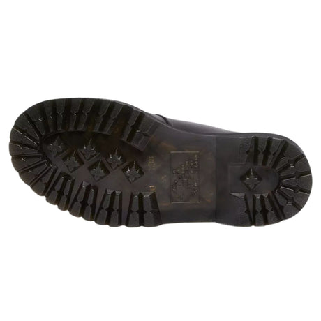 Dr. Martens 8065 Double Buckle Mary Jane Sandals (Smooth Leather Flats) - Black