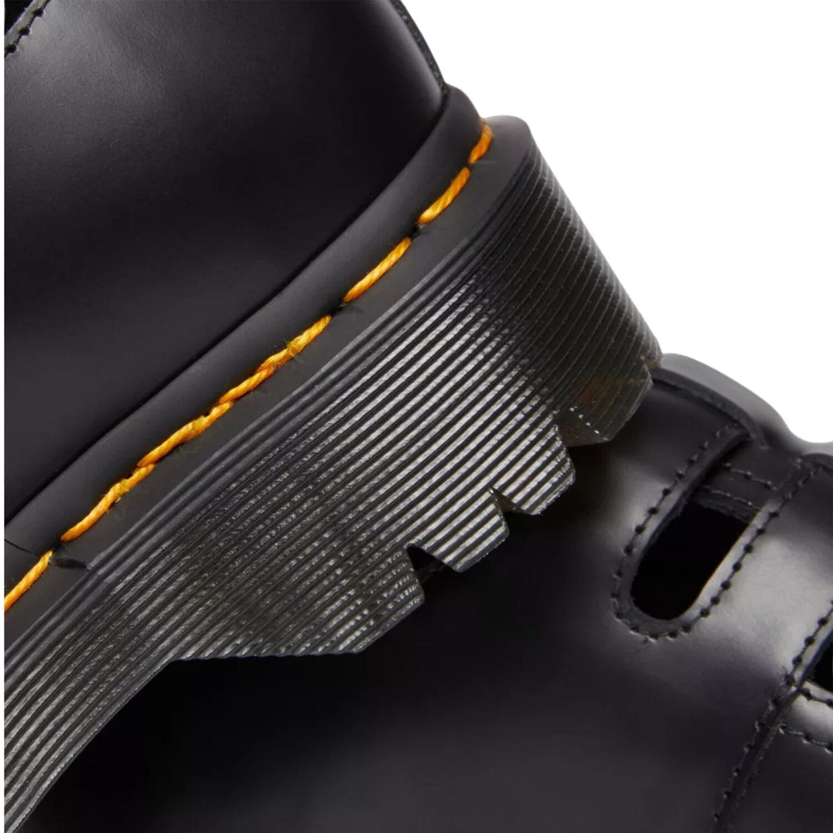 Dr. Martens 8065 Double Buckle Mary Jane Sandals (Smooth Leather Flats) - Black