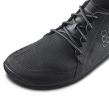 Vivobarefoot Mens Primus Lite IV Barefoot Shoes - Obsidan Black (Lightweight Recycled Runners)