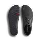 Vivobarefoot Mens Primus Lite IV Barefoot Shoes - Obsidan Black (Lightweight Recycled Runners)