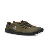 Vivobarefoot Mens Primus Trail III All Weather FG Barefoot Shoes - Dark Olive (Trail Runners)
