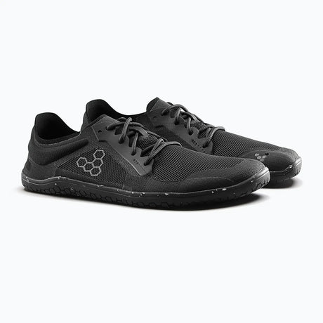 Vivobarefoot Primus Lite 3.5 Mens Barefoot Shoes Minimalist Barefoot Running in Obsidian
