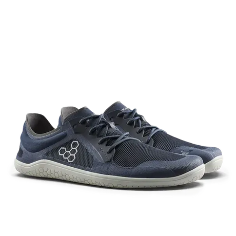 Vivobarefoot Primus Lite 3.5 Mens Barefoot Shoes Minimalist Running Trainer in Midnight