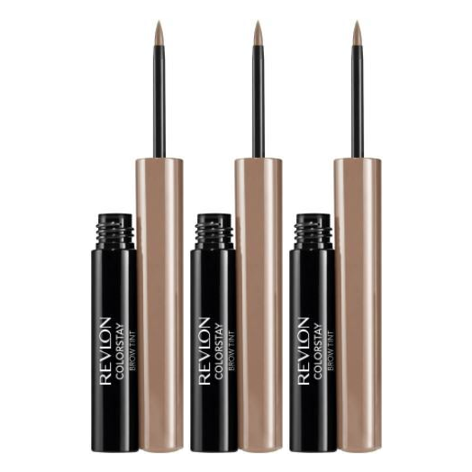 3x Revlon 1.8ml ColorStay Eyebrow Liquid Tint Pack - 700 Taupe