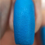 Sinful Colors 15ml Bold Colour Texture Nail Polish - 2683 Double Time Blue