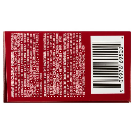 3x Revlon ColorSilk 3D Permanent Hair Colour with Keratin Pack - 20 Brown/Black