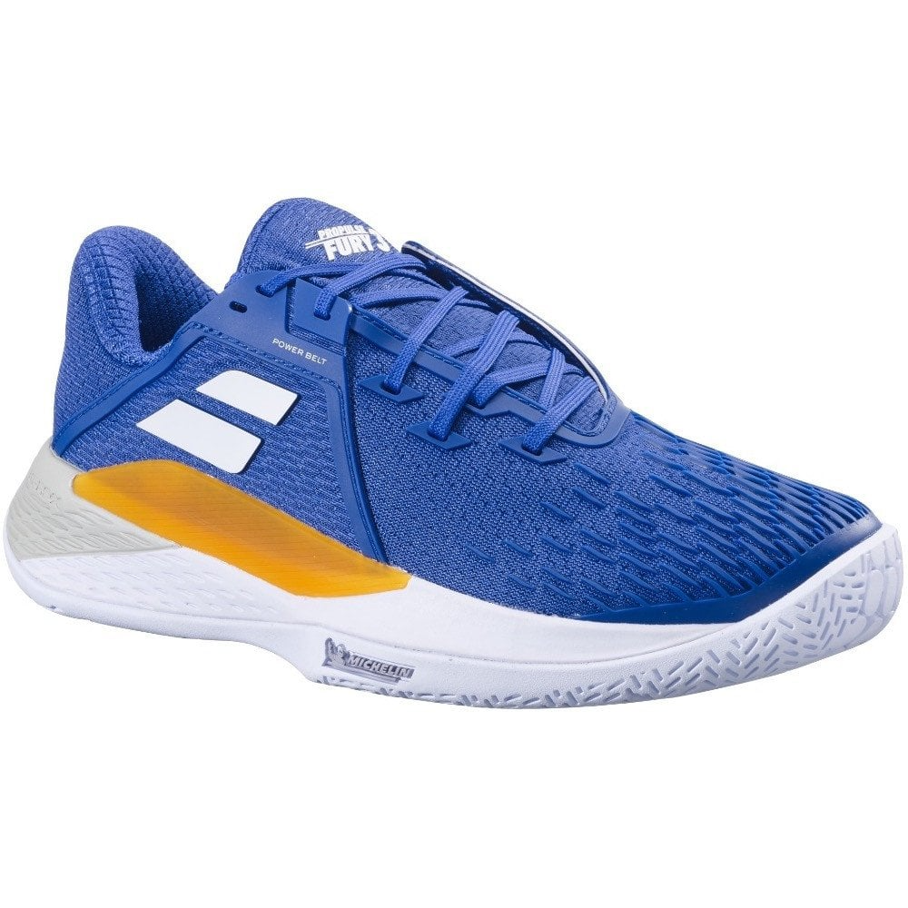Babolat Mens Propulse Fury 3 All Court Tennis Shoes in Mombeo Blue (Michelin Sole)