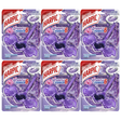 6x 35g Harpic 6 Actions Toilet Cage Cleaner Bulk Pack - Lilac Meadow