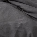 Renee Taylor Cavallo Stonewashed French Linen Quilt Cover Set - Magnet