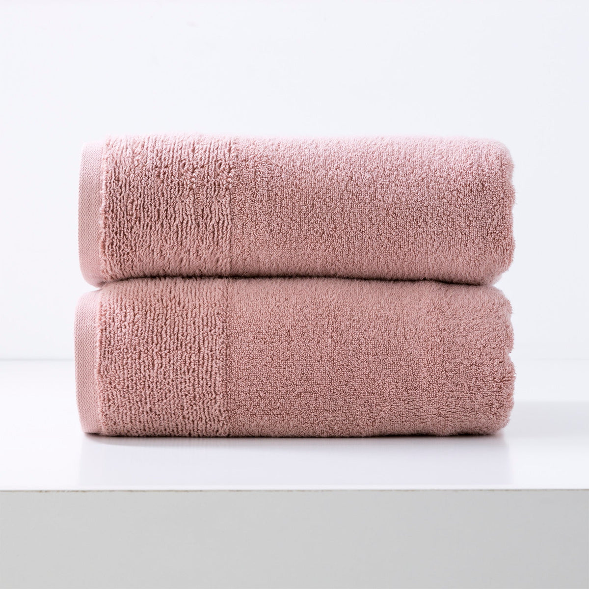 Renee Taylor Aireys 650 GSM Zero Twist Cotton Bath Towel Set - Cherwood (2 to 14 Piece Packs)