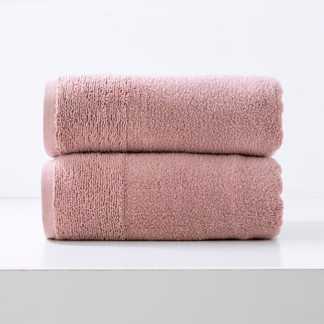 Renee Taylor Aireys 650 GSM Zero Twist Cotton Bath Towel Set - Cherwood (2 to 14 Piece Packs)