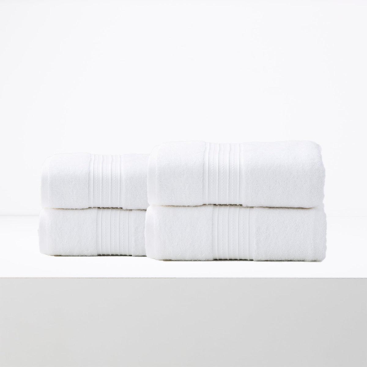 Renee Taylor Brentwood 650 GSM Low Twist Cotton Bath Towel Set - Bright (2 to 14 Piece Packs)
