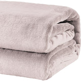 Renee Taylor Heavy Weight Acrylic Mink Blanket - Rose (220 x 240cm)