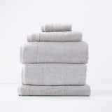 Renee Taylor Aireys 650 GSM Zero Twist Cotton Towels - Vapour (Bath, Hand & Face Towel/Bath Sheet & Bath Mat)