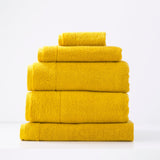 Renee Taylor Aireys 650 GSM Zero Twist Cotton Bath Towel Set - Spice (2 to 14 Piece Packs)