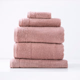 Renee Taylor Aireys 650 GSM Zero Twist Cotton Towels - Cherwood (Bath, Hand & Face Towel/Bath Sheet & Bath Mat)