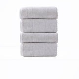Renee Taylor Aireys 650 GSM Zero Twist Cotton Bath Towel Set - Vapour (2 to 14 Piece Packs)