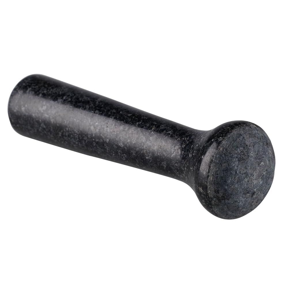 Cole & Mason 14cm Granite Mortar and Pestle Herb Spice Grinder in Black