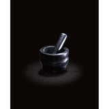 Cole & Mason 14cm Granite Mortar and Pestle Herb Spice Grinder in Black