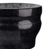 Cole & Mason 14cm Granite Mortar and Pestle Herb Spice Grinder in Black