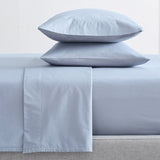 Renee Taylor 300TC Organic Cotton Bed Sheet Set - Baby Blue (GOTS Certified)