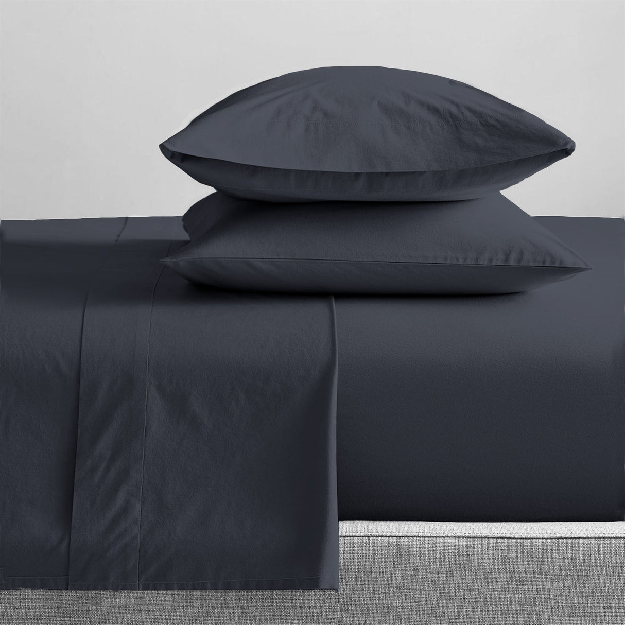 Renee Taylor 300TC Organic Cotton Sheet Set - Turbulence (GOTS Certified)