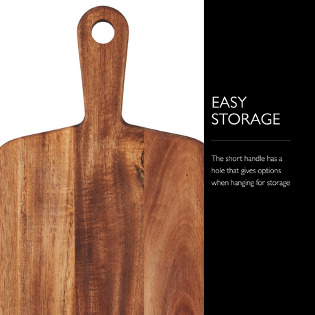 Cole & Mason Barkway Acacia Chopping & Serving Board - Small (D42.2 x W21.2 x H2.2cm)
