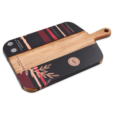 Cole & Mason Barkway Acacia Chopping & Serving Board - Medium (D46.1 x W27.5 x H2.1cm)