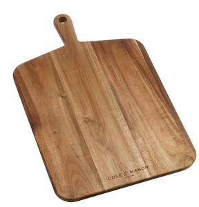 Cole & Mason Barkway Acacia Chopping & Serving Board - Large (D52.2 x W32.2 x H2.1cm)