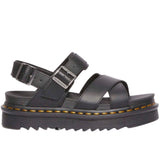 Dr. Martens Voss II Athena Sandals (Leather Adjustable Straps) - Black