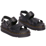 Dr. Martens Voss II Athena Sandals (Leather Adjustable Straps) - Black