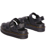 Dr. Martens Voss II Athena Sandals (Leather Adjustable Straps) - Black