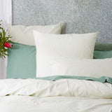 Renee Taylor Portofino Yarn Dyed Vintage Washed Cotton Quilt Cover Set - Forest