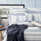 Renee Taylor Derby Yarn Dyed Washed Cotton European Pillowcase