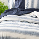 Renee Taylor Amira Yarn Dyed Vintage Washed Cotton Quilt Cover Set