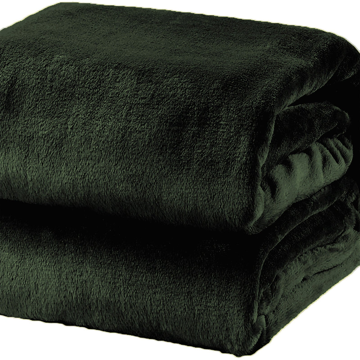 Renee Taylor Heavy Weight Acrylic Mink Blanket - Jade (220 x 240cm)