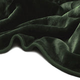 Renee Taylor Heavy Weight Acrylic Mink Blanket - Jade (220 x 240cm)