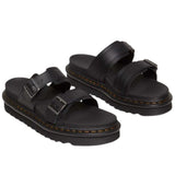Dr. Martens Myles Athena Sandals (Lightweight Leather Slides) - Black