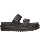 Dr. Martens Myles Athena Sandals (Lightweight Leather Slides) - Black