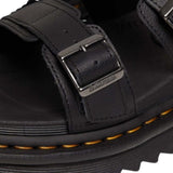 Dr. Martens Myles Athena Sandals (Lightweight Leather Slides) - Black
