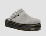 Dr. Martens ZebZag Suede Mule Sandals Slip On Shoes in Ultimate Grey - UK 9
