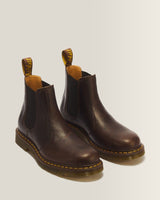 Dr. Martens 2976 Ambassador Chelsea Leather Boots - Dark Brown