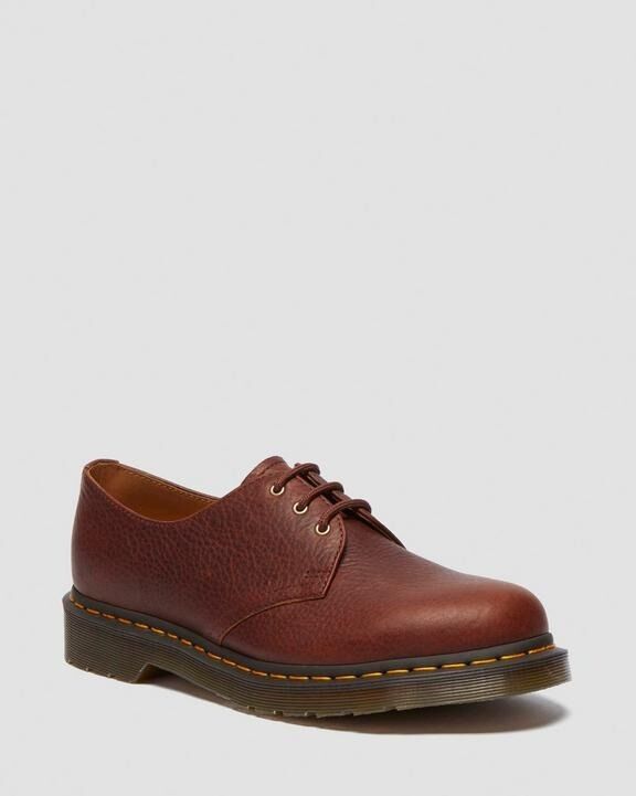 Dr. Martens 1461 Ambassador Oxford Leather Shoes (3 Eye Lace) - Cashew Brown