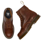 Dr. Martens 1460 Slip Resistant Boots (8 Eye Parker Life Shield Leather) - Dark Tan
