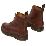 Dr. Martens 1460 Slip Resistant Boots (8 Eye Parker Life Shield Leather) - Dark Tan