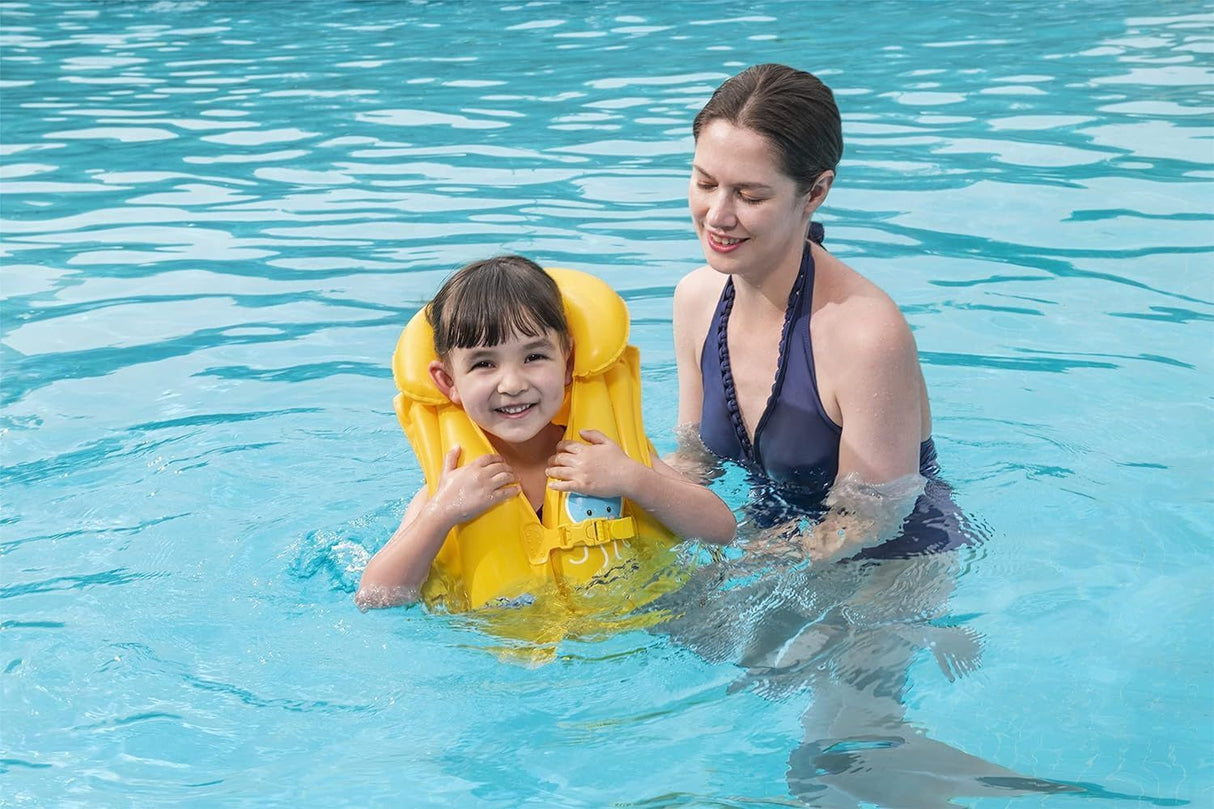 Bestway Inflatable Learn to Swim Vest - Pool Buoyancy Float (51x46cm)