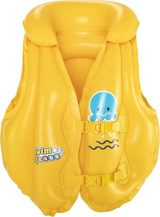 Bestway Inflatable Learn to Swim Vest - Pool Buoyancy Float (51x46cm)